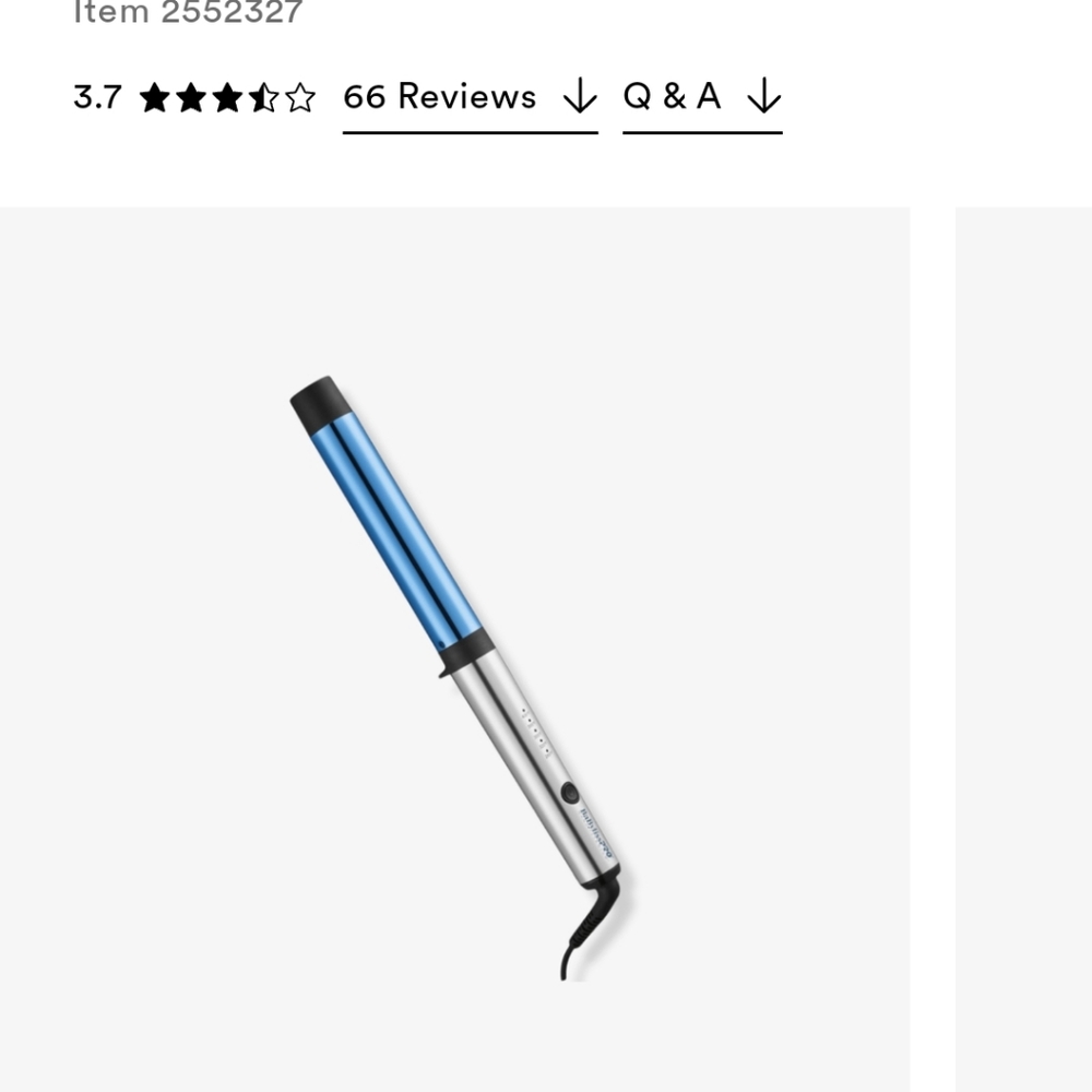 BaBylissPRONano Titanium Curling Wand